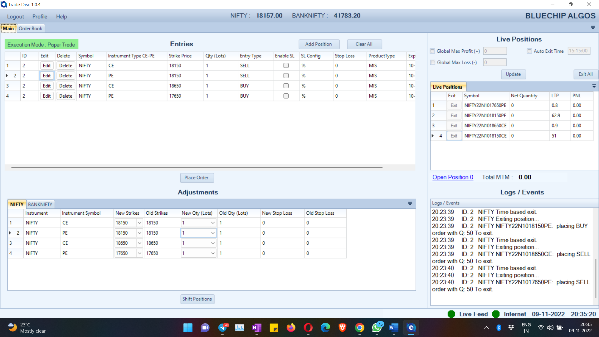 Trade Scalper | BlueChip Algos